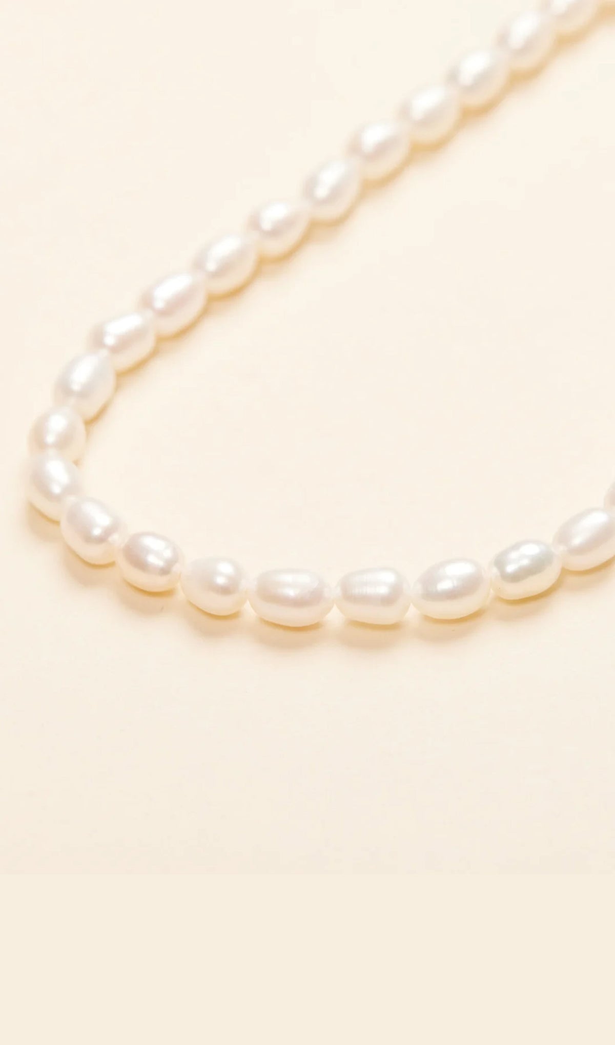 Toggle Pearl Chain Necklace