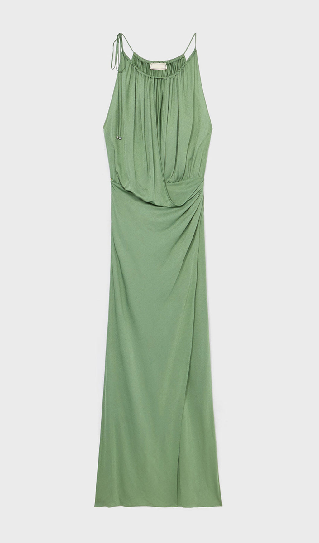 Drapes Split Maxi Dress
