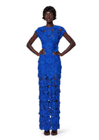 Kahedin Water Soluble Floral Lace Maxi Dress