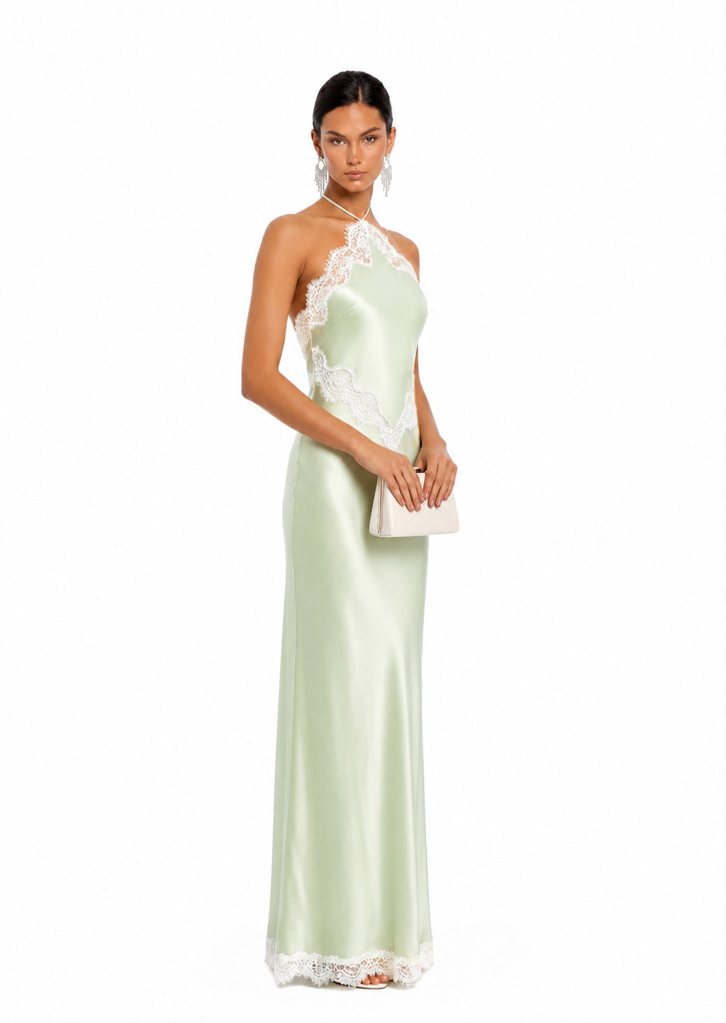 Eigra Halter-Neck Maxi Dress