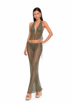 Tad Sleeveless Lace Dress Set