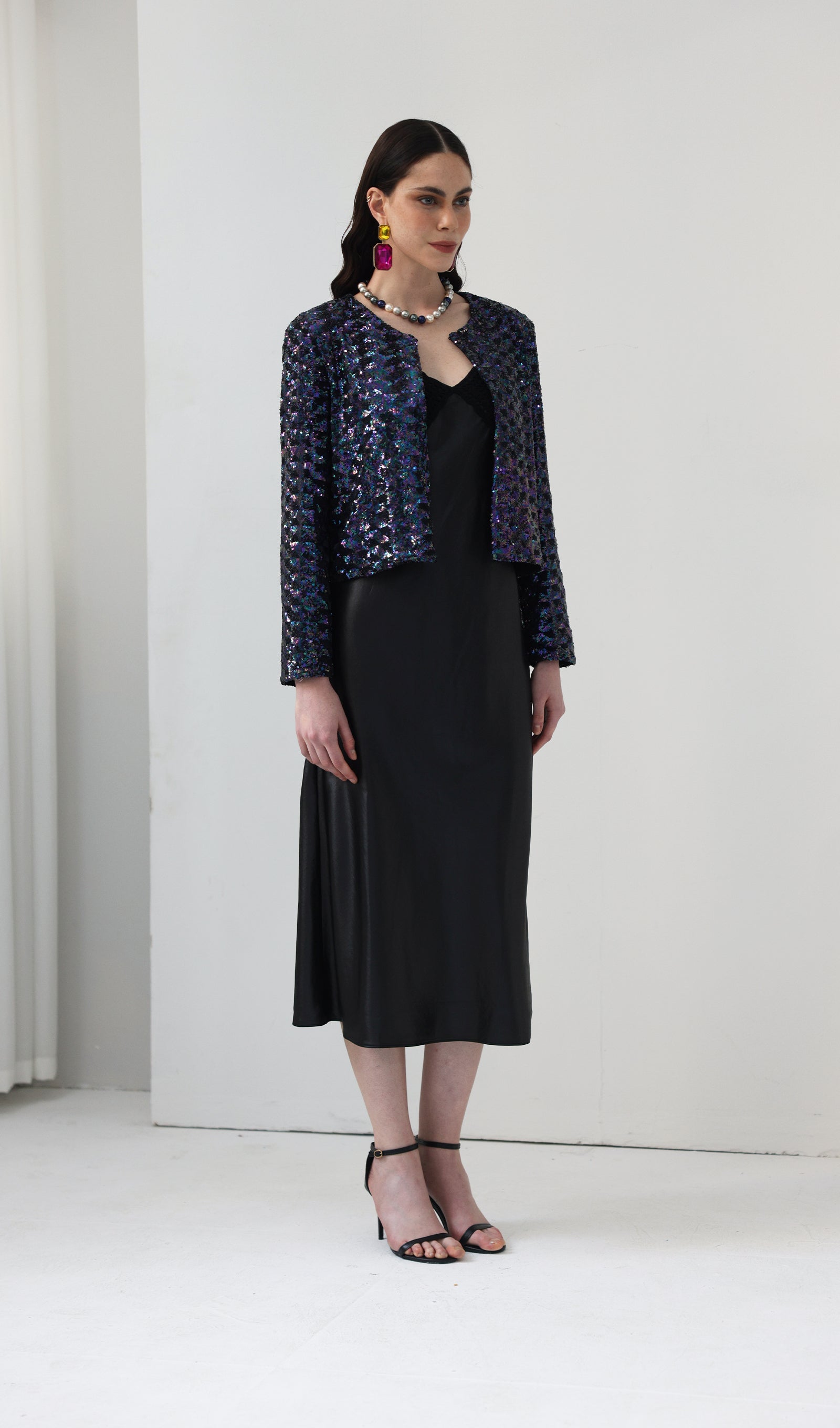 Sequined Embellished Jacket