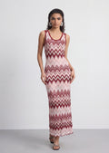 Robe Sleeveless Knit Maxi Dress