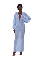 Chaka Sequined Long Sleeved Maxi Dress