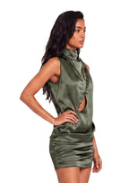 Gafna Mini Dress In Olive
