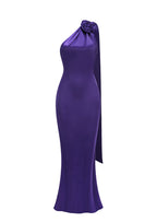 Kadience Satin Halter Neck Maxi Dress