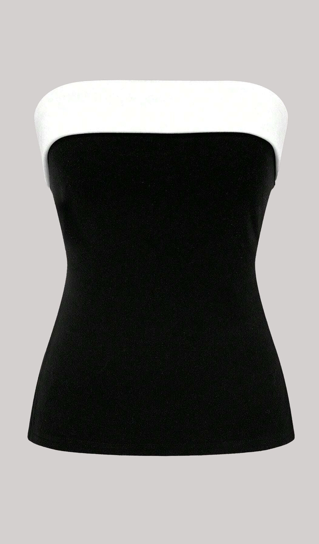 Colourbolck Slim Fit Tube Top