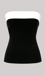 Colourbolck Slim Fit Tube Top