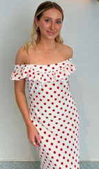 Polka Dot Maxi Dress