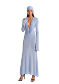 Kazi Long Sleeved Sheer Midi Dress
