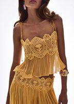 ( 60% OFF Final Week ) Luenie Chiffon Top & Pant Two Piece Set - 8 colors