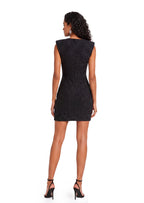 Taggart V Neck sleeveless mini dress