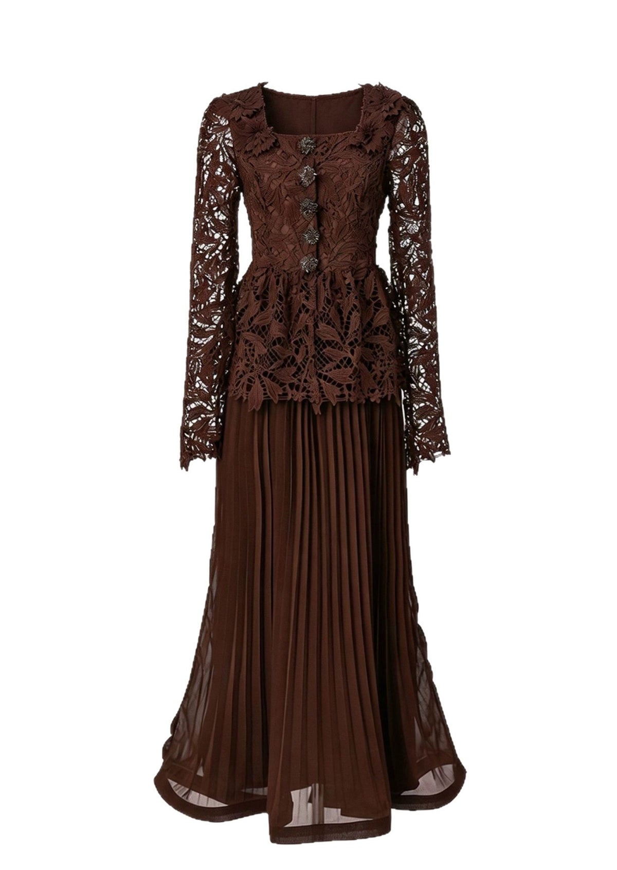 Lainey Long Sleeved Top & Skirt Set