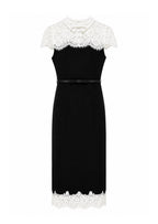 Ululani Lace Short Sleeved Midi Dress