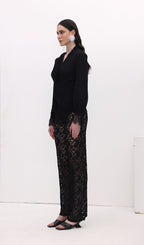 Lace Hollow Out Trousers