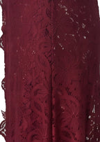 Waiola Long Top & Flared Pants Set In Lace