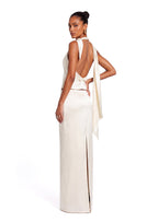 Lakelynn Satin Halter Top & Skirt Set
