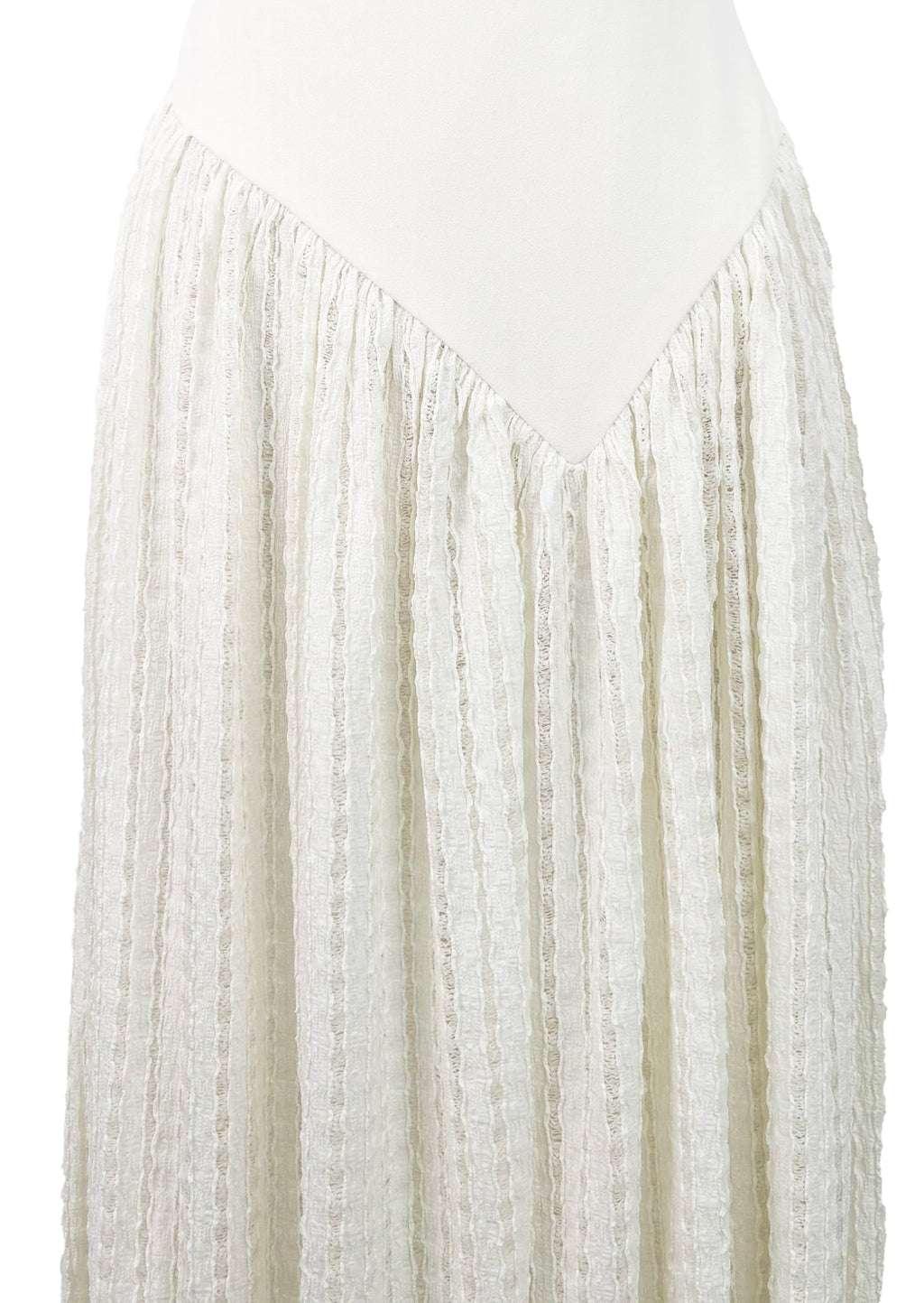 Fabiano Knitted Maxi Dress In White