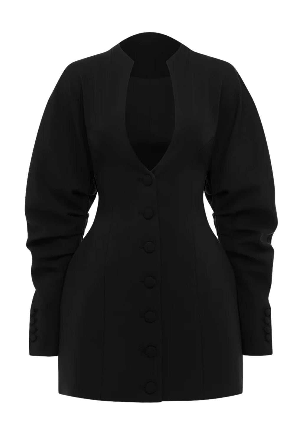 Easter Long Sleeve Blazer Mini Dress