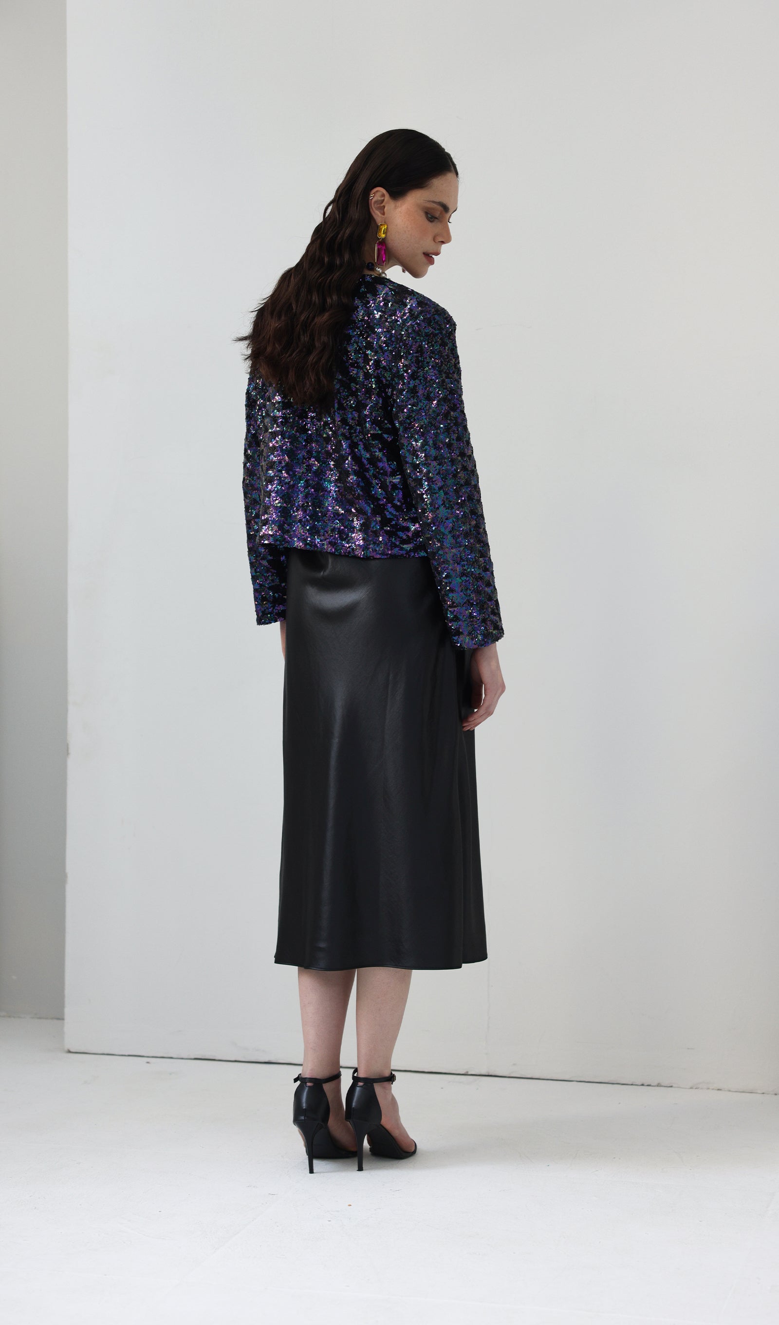Sequined Embellished Jacket