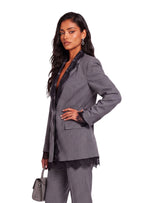 Tabea Lace Trimmed Suit Jacket