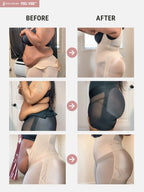 V-Shaped Faja Tummy Control Butt Lift Shapewear Bodysuit