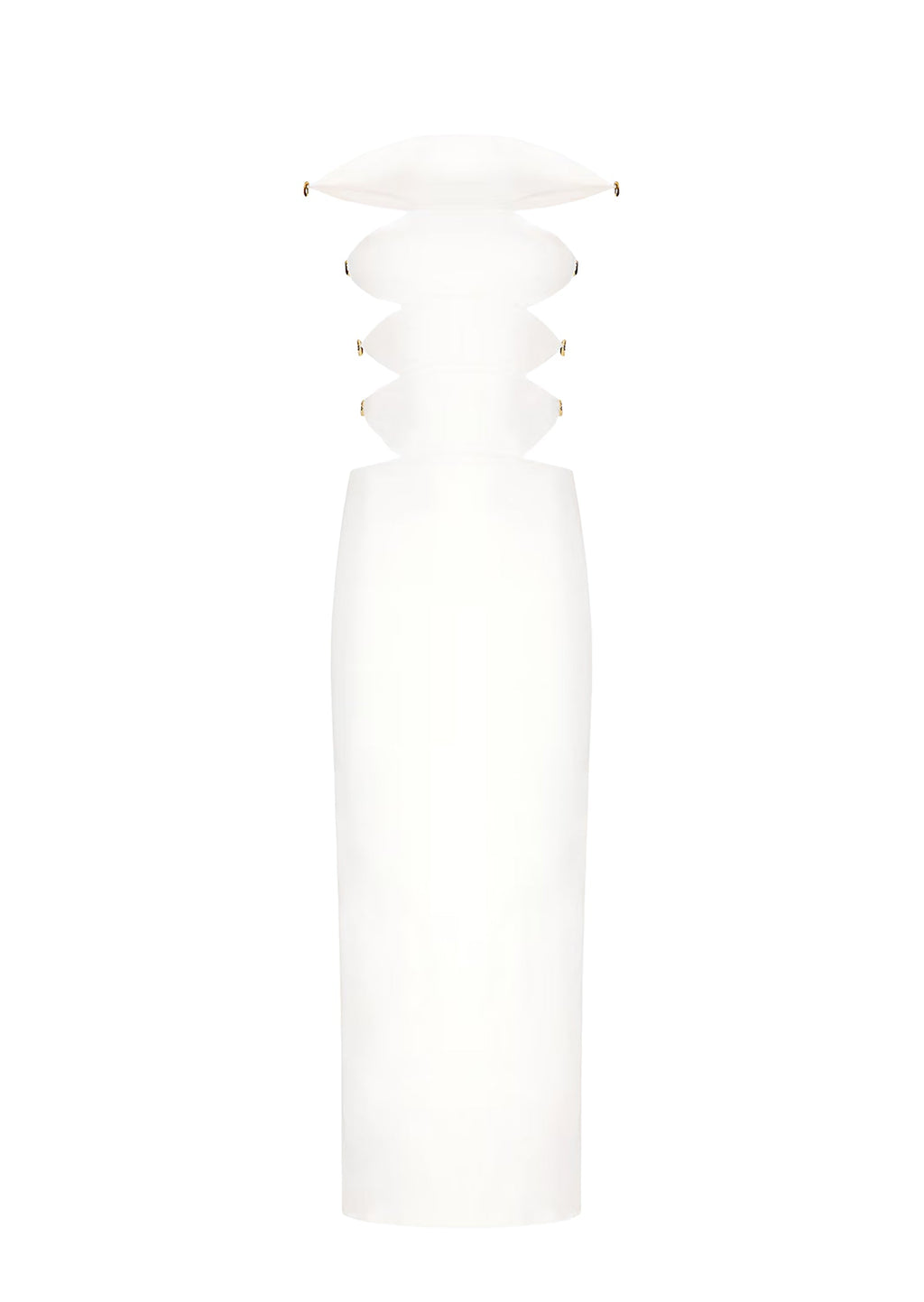 Tadeo Off The Shoulder Maxi Dress In White