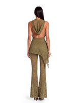 Adla Lace Two Piece Set In Green