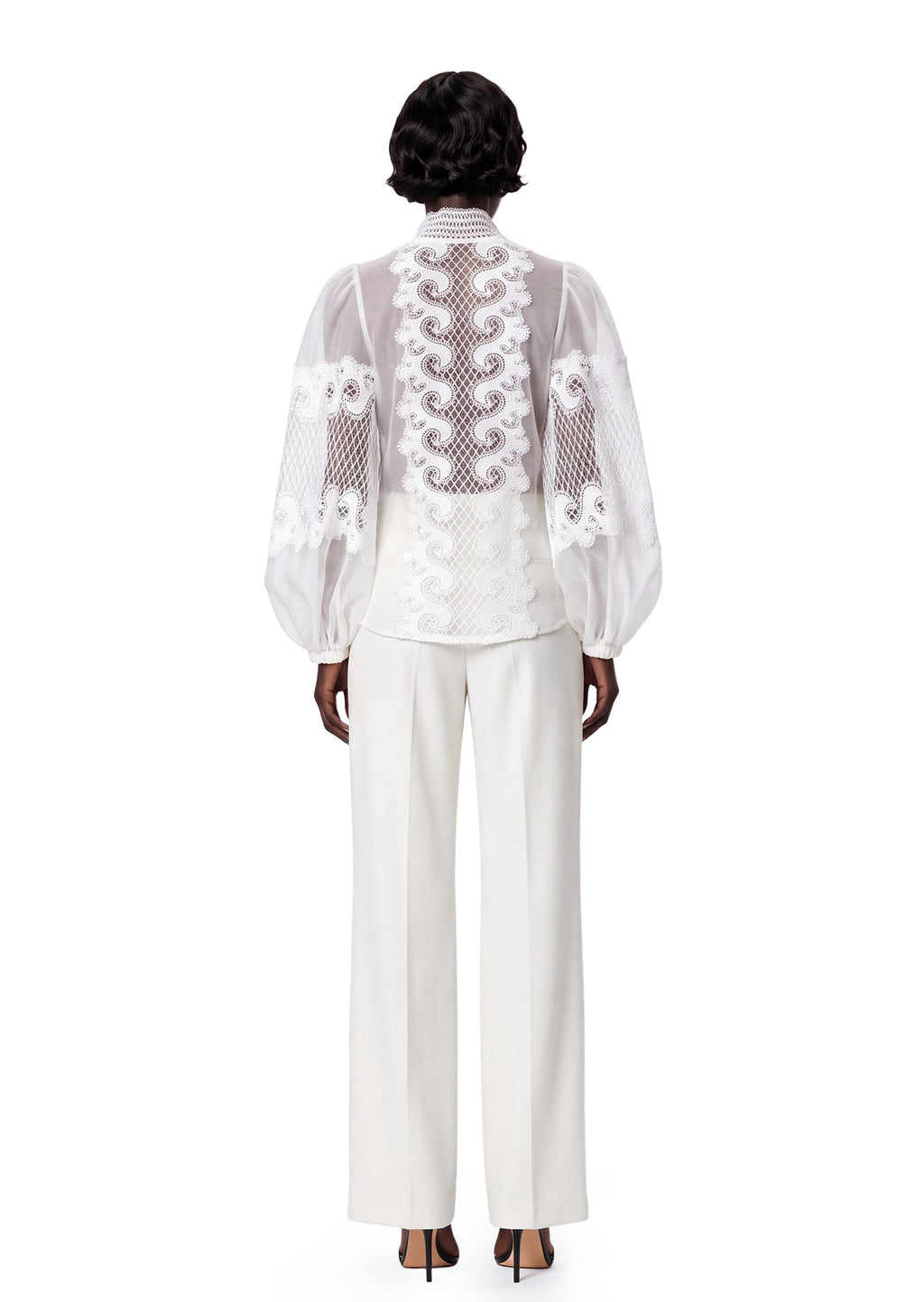 Lakelyn Lace Top In White