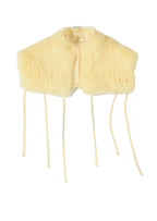 Caesar Strapless Sheer Midi Dress In Yellow