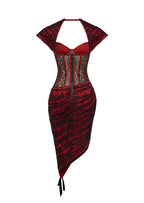 Mabel Open Back Lace Midi Dress