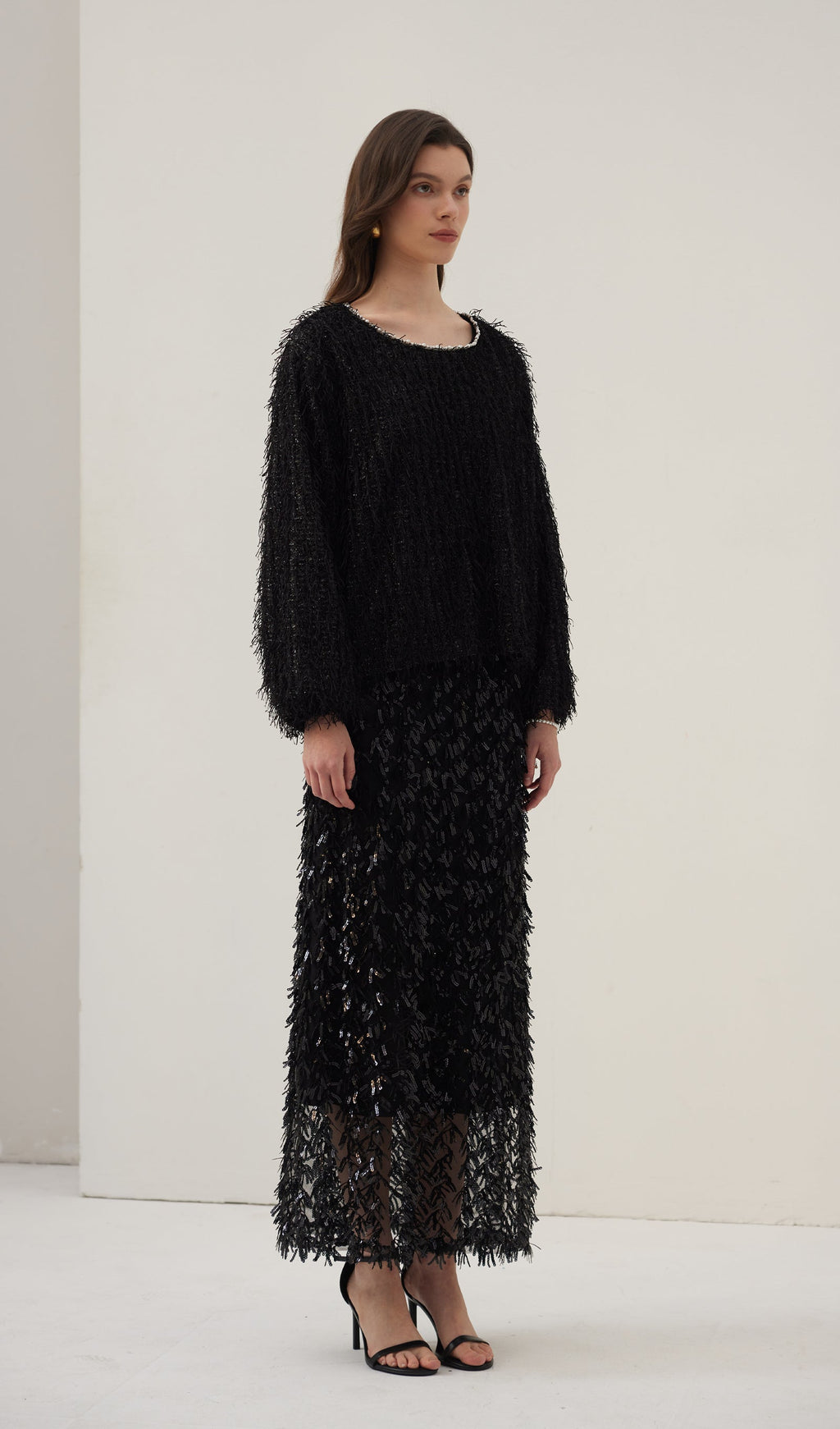 Solid Fringed Top