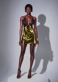 Gabe Lace  Sequin Mini Dress
