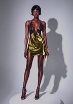 Gabe Lace  Sequin Mini Dress