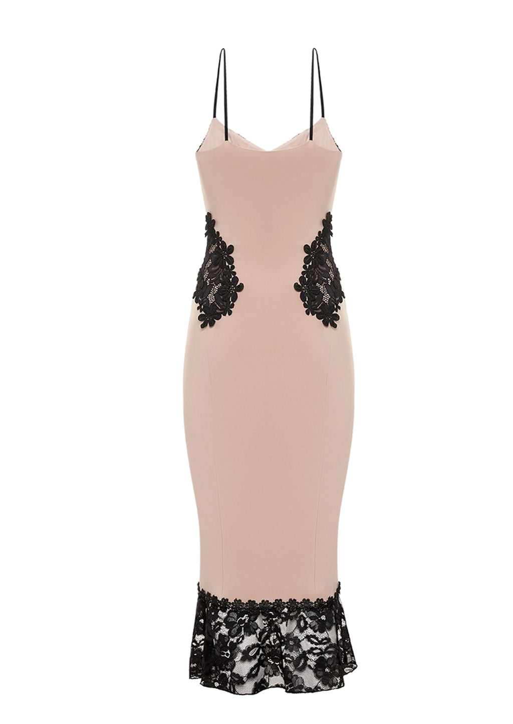 Kinsley Bodycon Lace Midi Dress