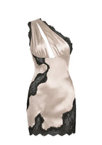Kahoni One Shoulder Lace Mini Dress