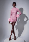 Gaines Sequin Rhinestone Mini Dress