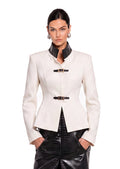 Cadell Long Sleeved Outerwear In White