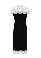 Ululani Lace Short Sleeved Midi Dress