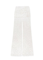 Earleen Lace Top & Flared Trousers Set