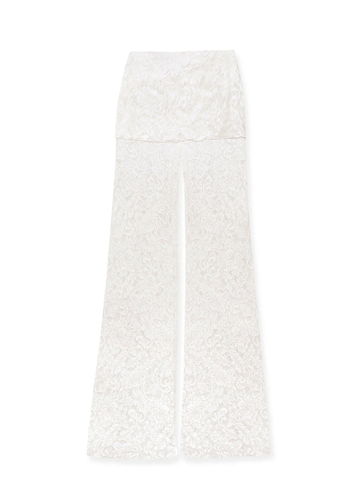 Earleen Lace Top & Flared Trousers Set