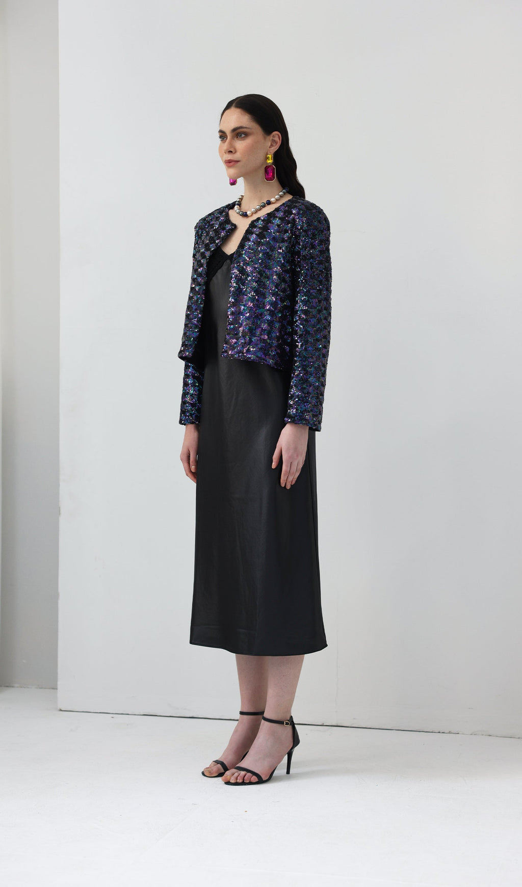 Sequined Embellished Jacket