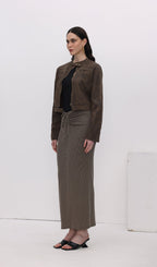 Moto Jacket Chocolate