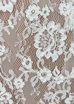 Zalor Short Sleeved Lace Maxi Dress In White