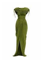 Wambleeska Strapless Stretch Maxi Dress
