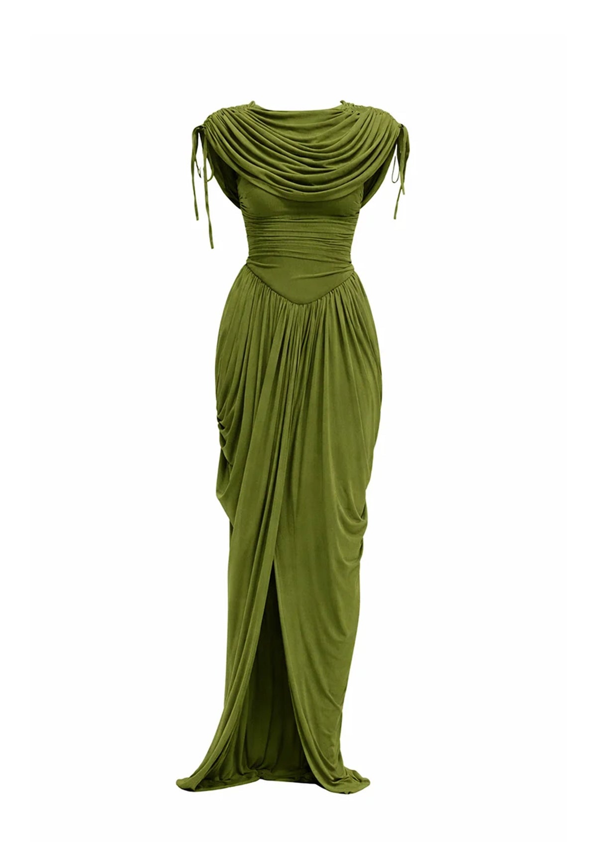 Wambleeska Strapless Stretch Maxi Dress