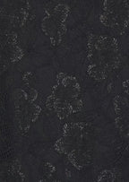 Leehu Lace Sheer Maxi Dress In Black