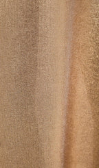 Metallised Jersey Maxi Dress