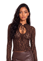 Taavet Lace Long Sleeved Top