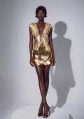 Gable Sleeveless Sequin Mini Dress